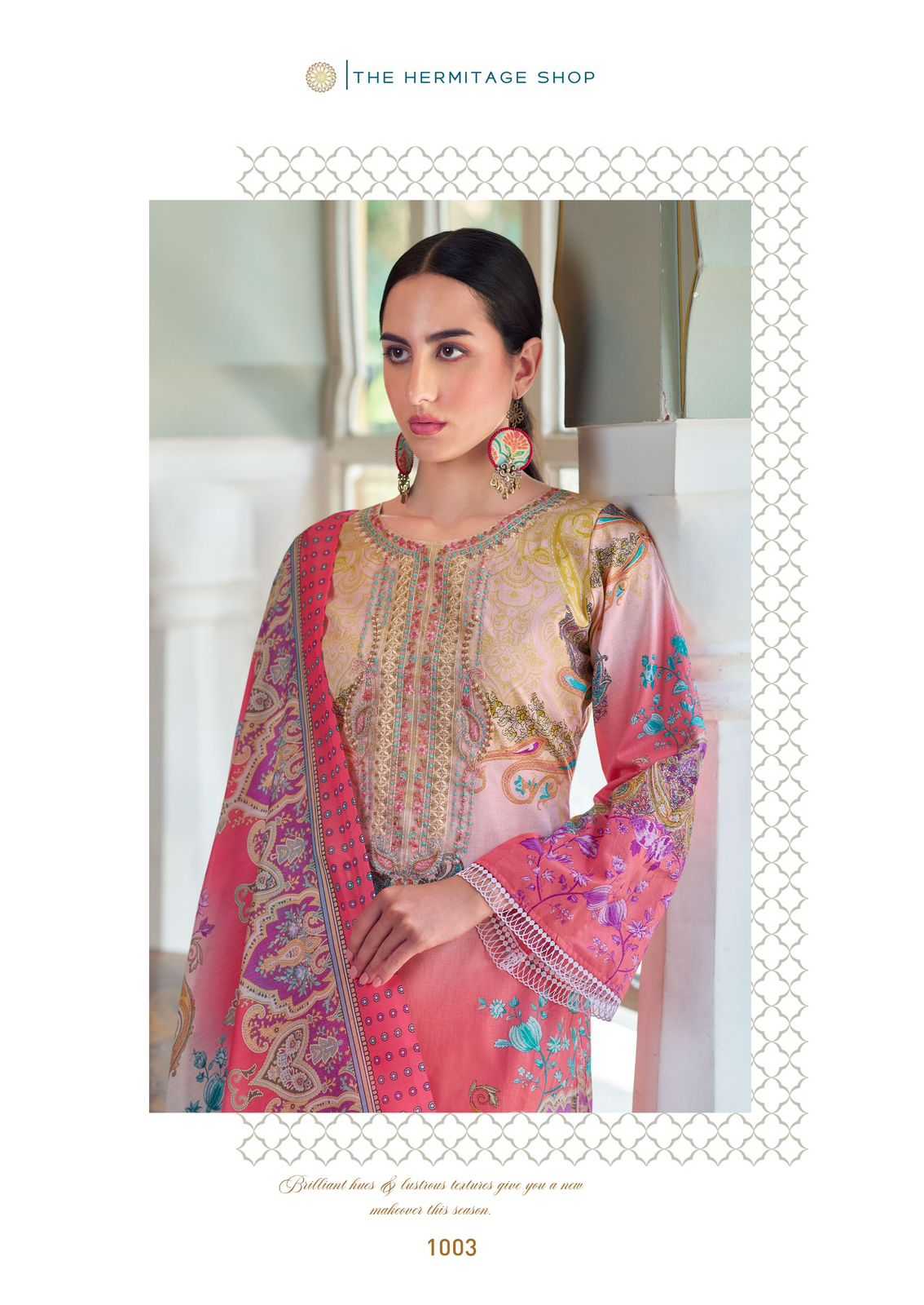 meraki by ther hermitage lawn summer wear ladies suits