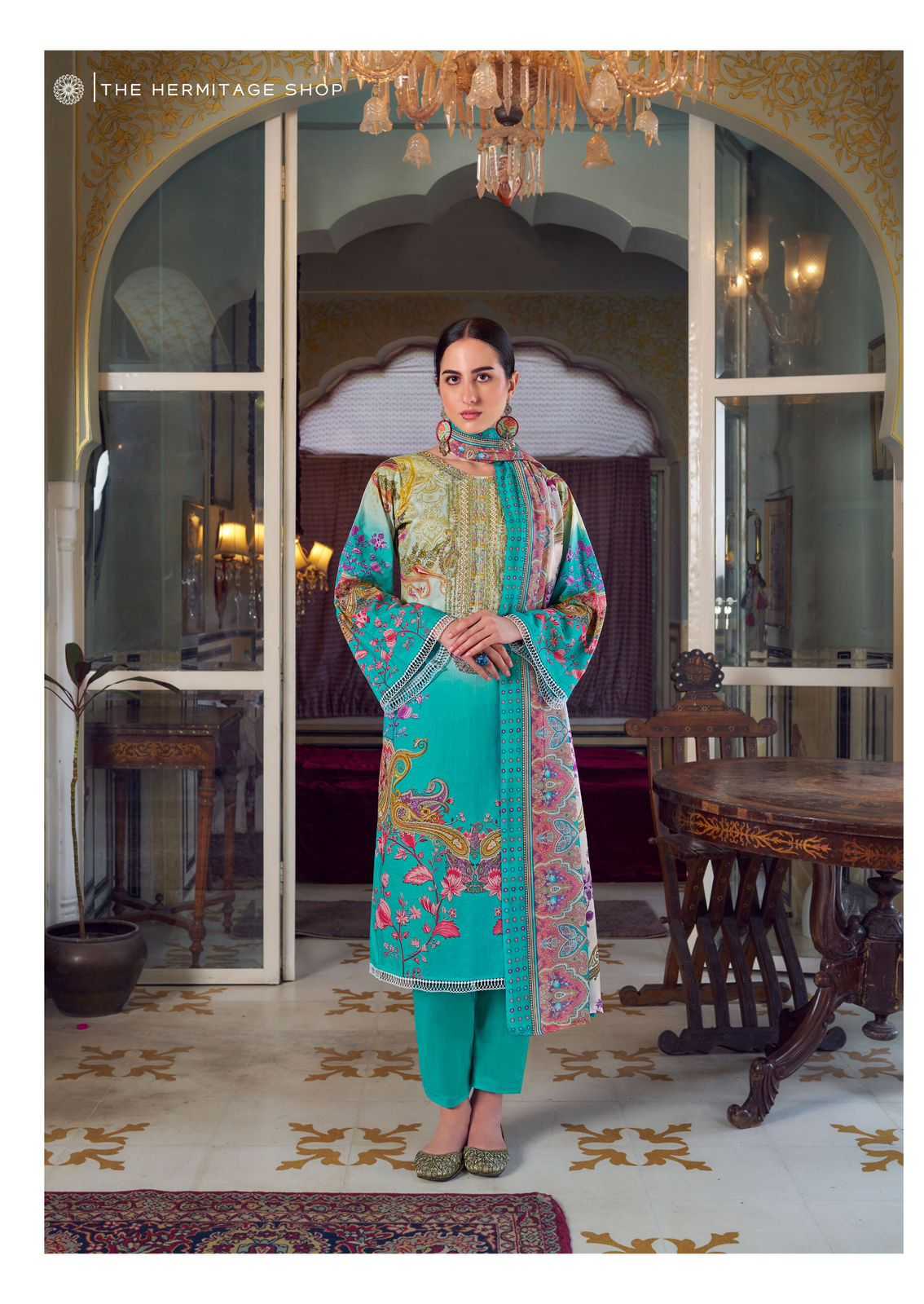 meraki by ther hermitage lawn summer wear ladies suits