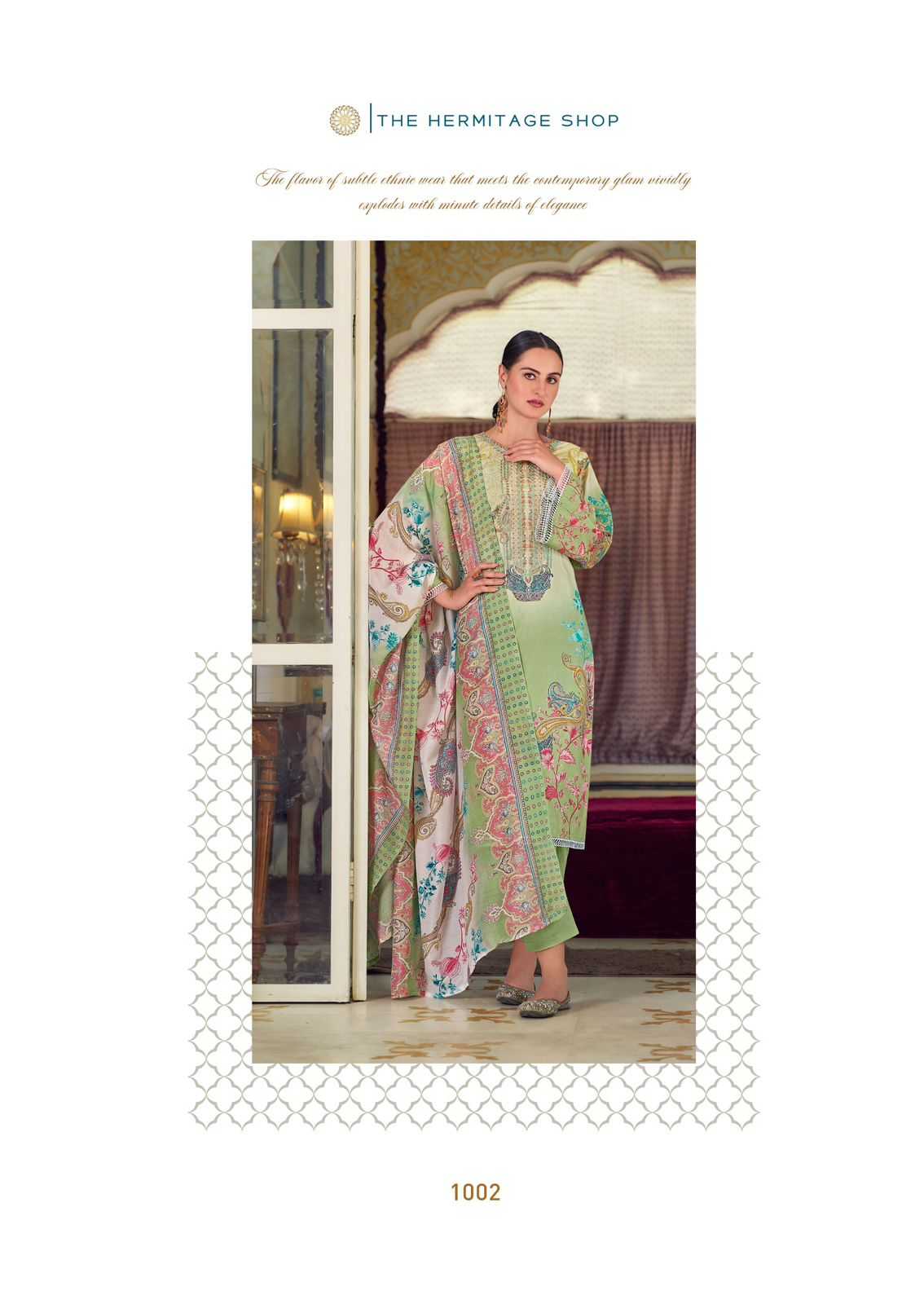 meraki by ther hermitage lawn summer wear ladies suits