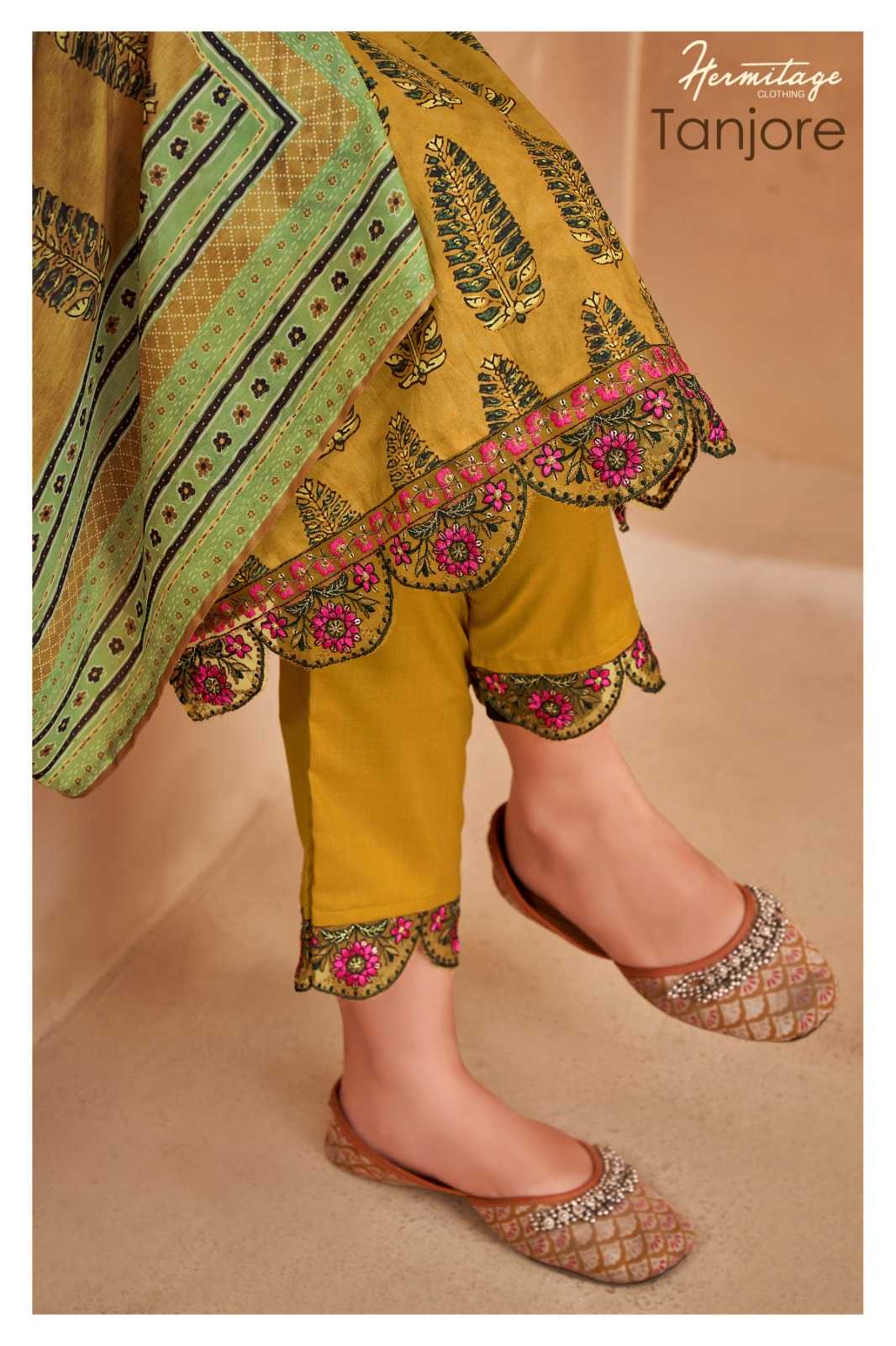 tanjore by the hermitage cotton suits wholesale supply 
