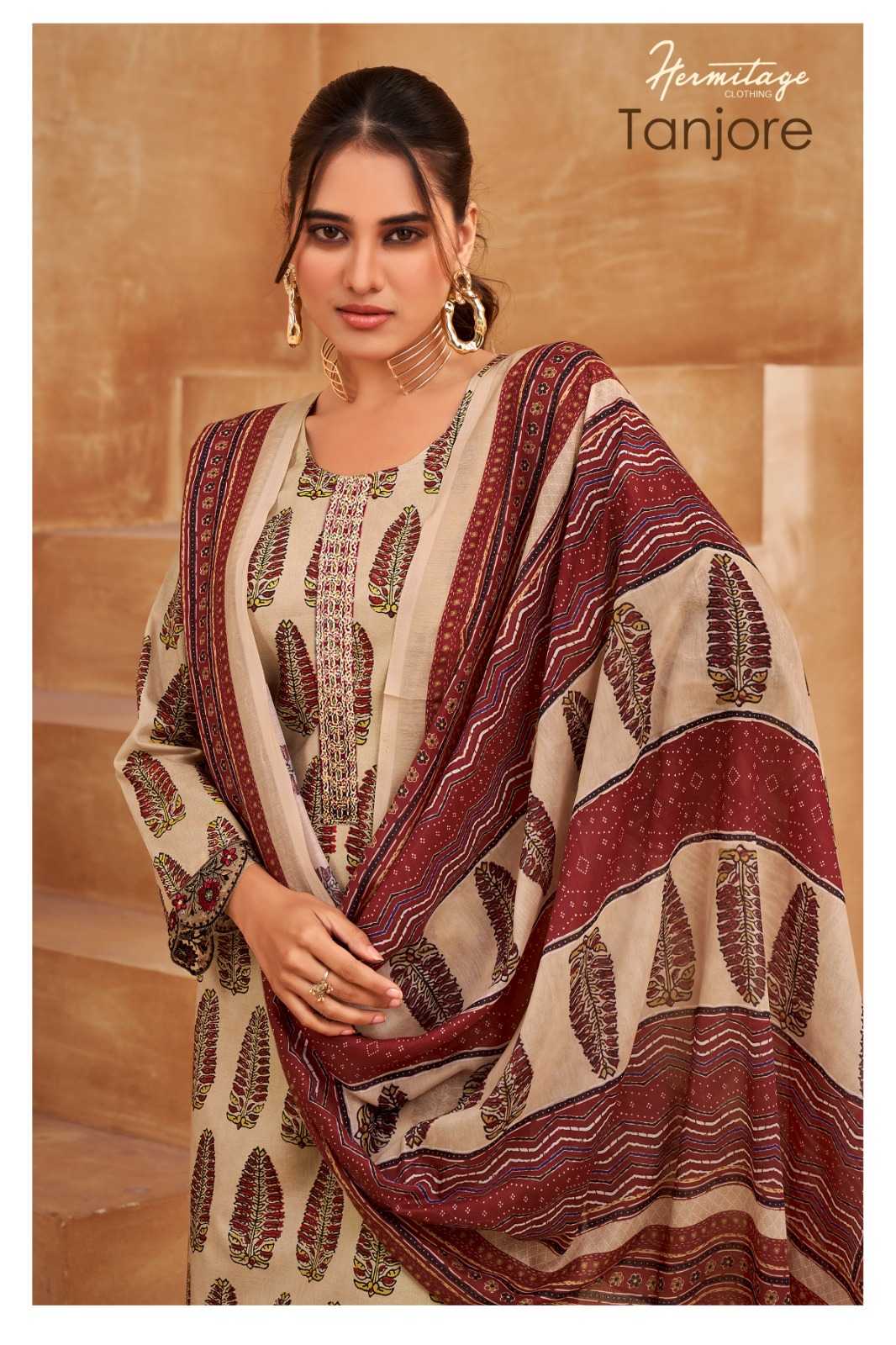 tanjore by the hermitage cotton suits wholesale supply 