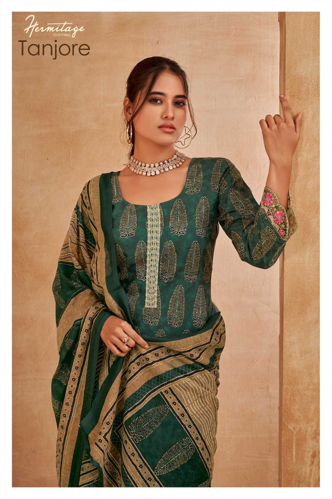 tanjore by the hermitage cotton suits wholesale supply 