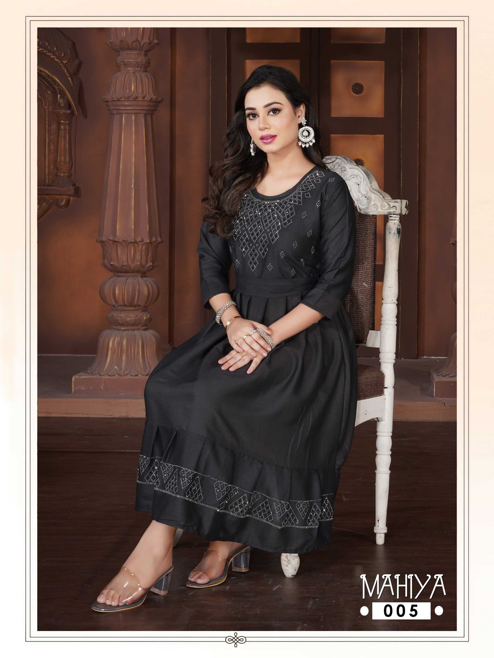 mahiya by fashion talk hit design siroski work full stitch big size umbrella belt style ghera kurti 