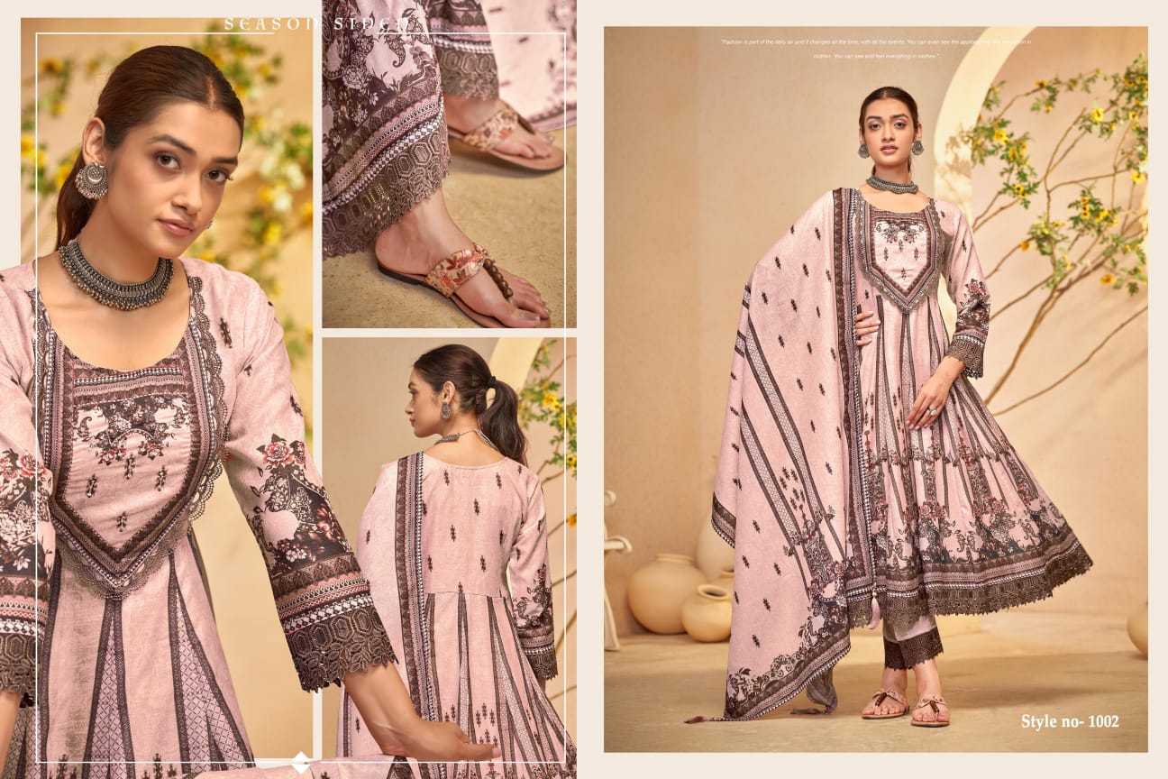 isavasyam corporation nafiza ethnic design anarkali chikan work readymade salwar suit 