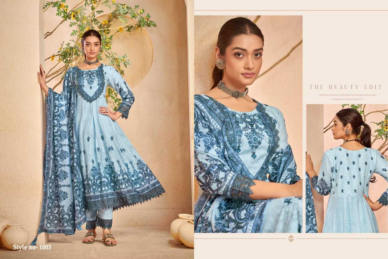 isavasyam corporation nafiza ethnic design anarkali chikan work readymade salwar suit 