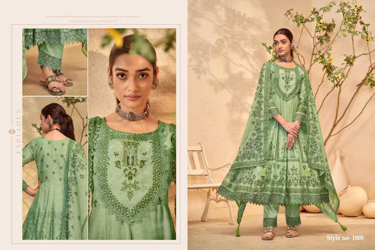 isavasyam corporation nafiza ethnic design anarkali chikan work readymade salwar suit 
