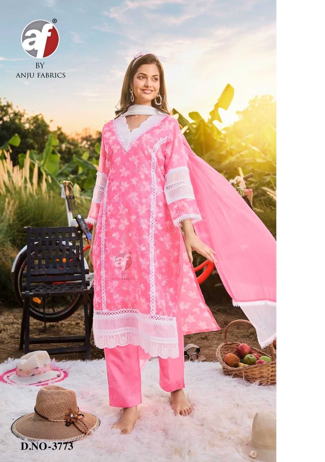 anju fab affair vol 2 organza shiffli work traditional wear readymade big size salwar suit 