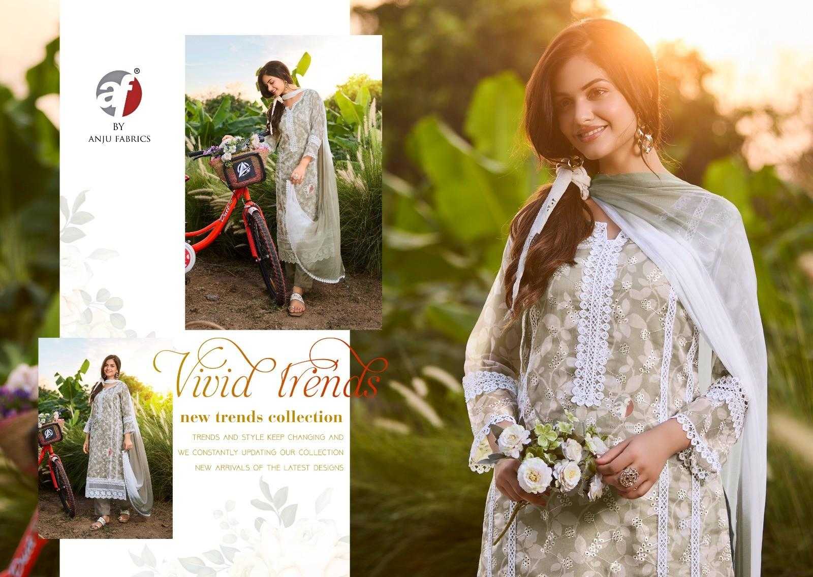 anju fab affair vol 2 organza shiffli work traditional wear readymade big size salwar suit 