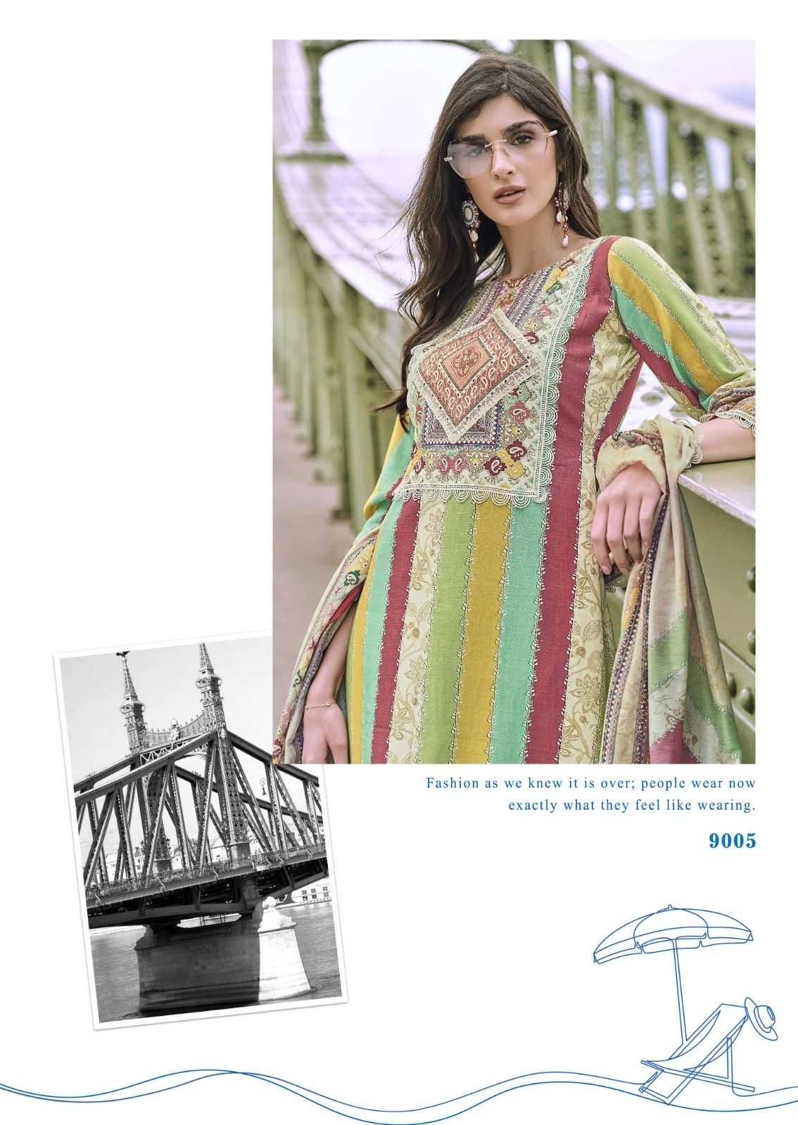 the hermitage azaa cotton digital printed fashionable salwar suit