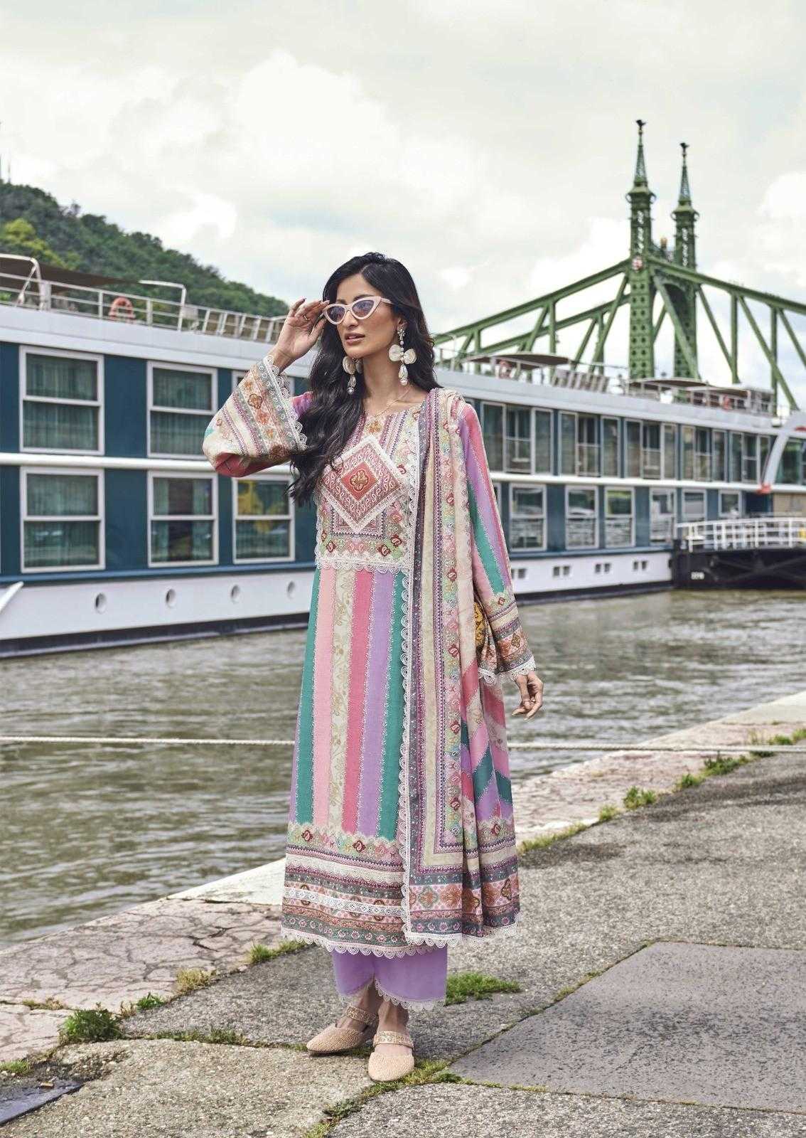 the hermitage azaa cotton digital printed fashionable salwar suit