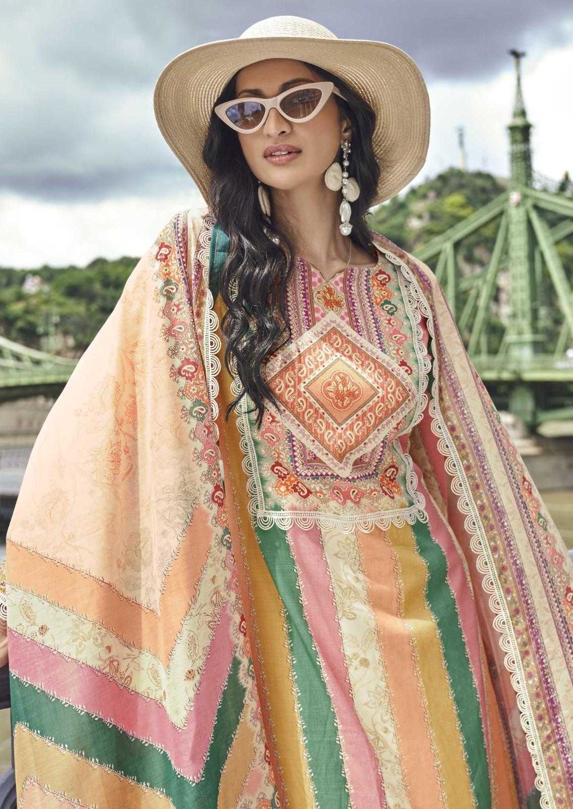 the hermitage azaa cotton digital printed fashionable salwar suit