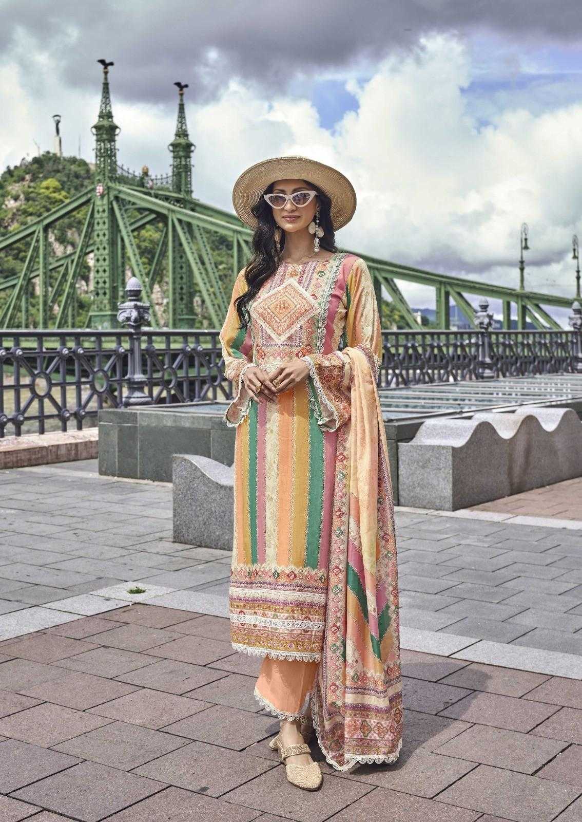 the hermitage azaa cotton digital printed fashionable salwar suit