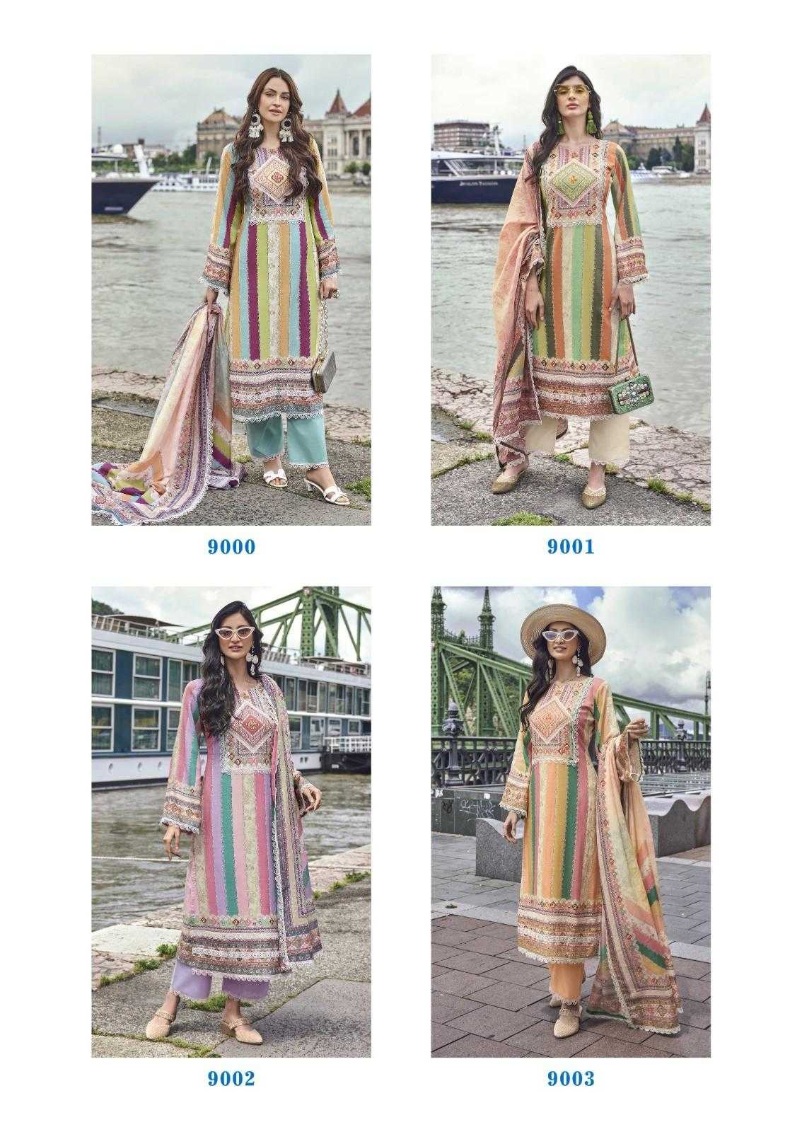 the hermitage azaa cotton digital printed fashionable salwar suit