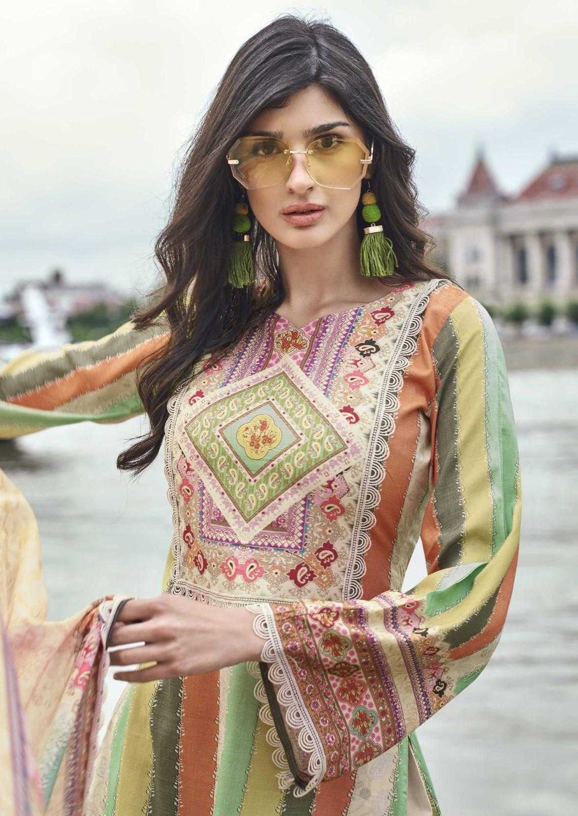 the hermitage azaa cotton digital printed fashionable salwar suit