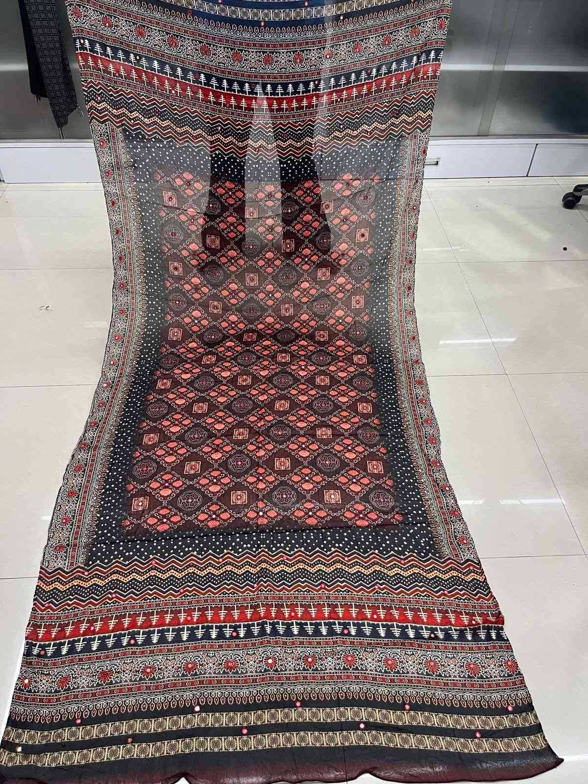 pr viscose pattern pure chinon regular wear dupatta exports