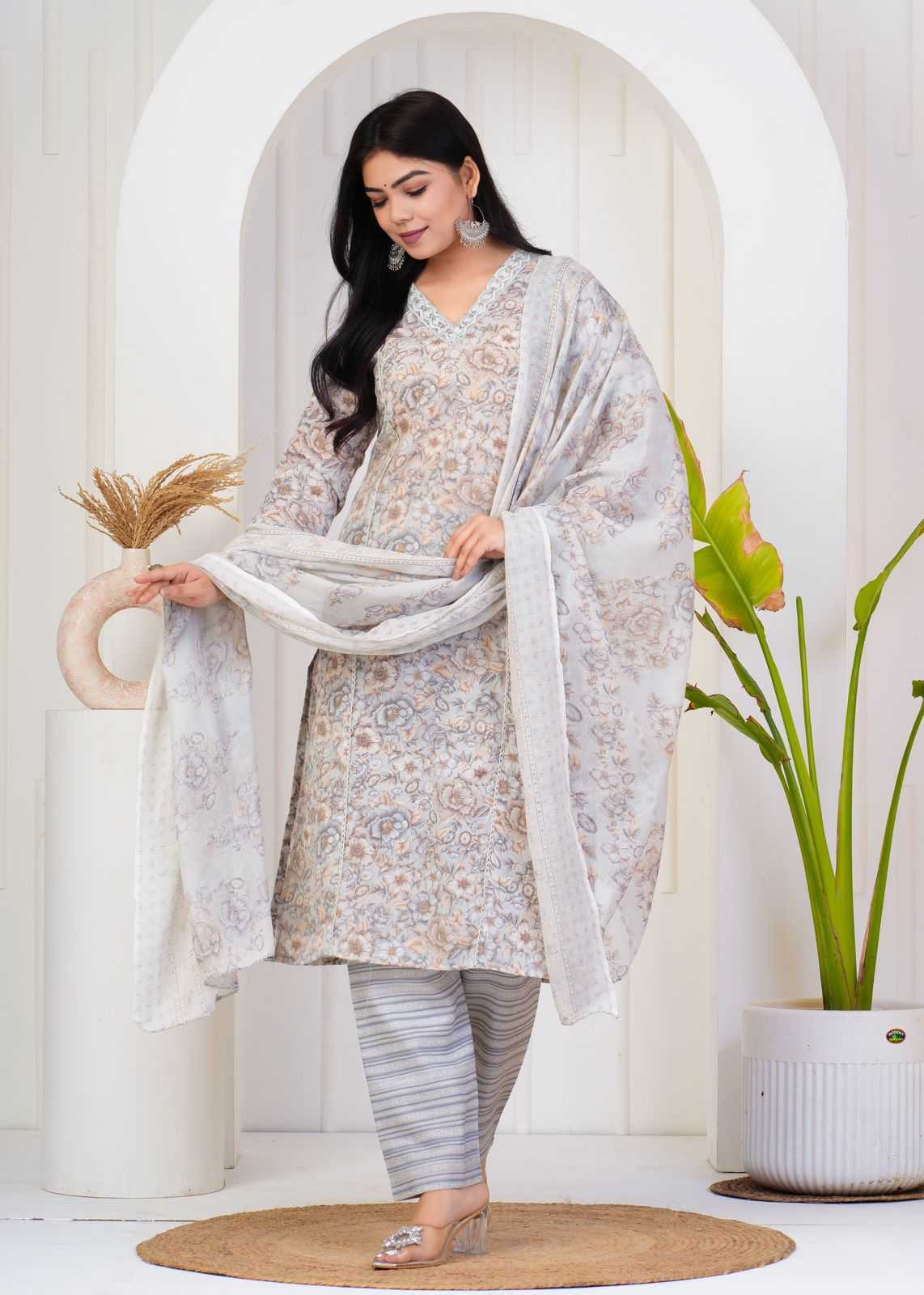 pr heritage fancy cotton elegance style fully stitch plush size salwar suit 