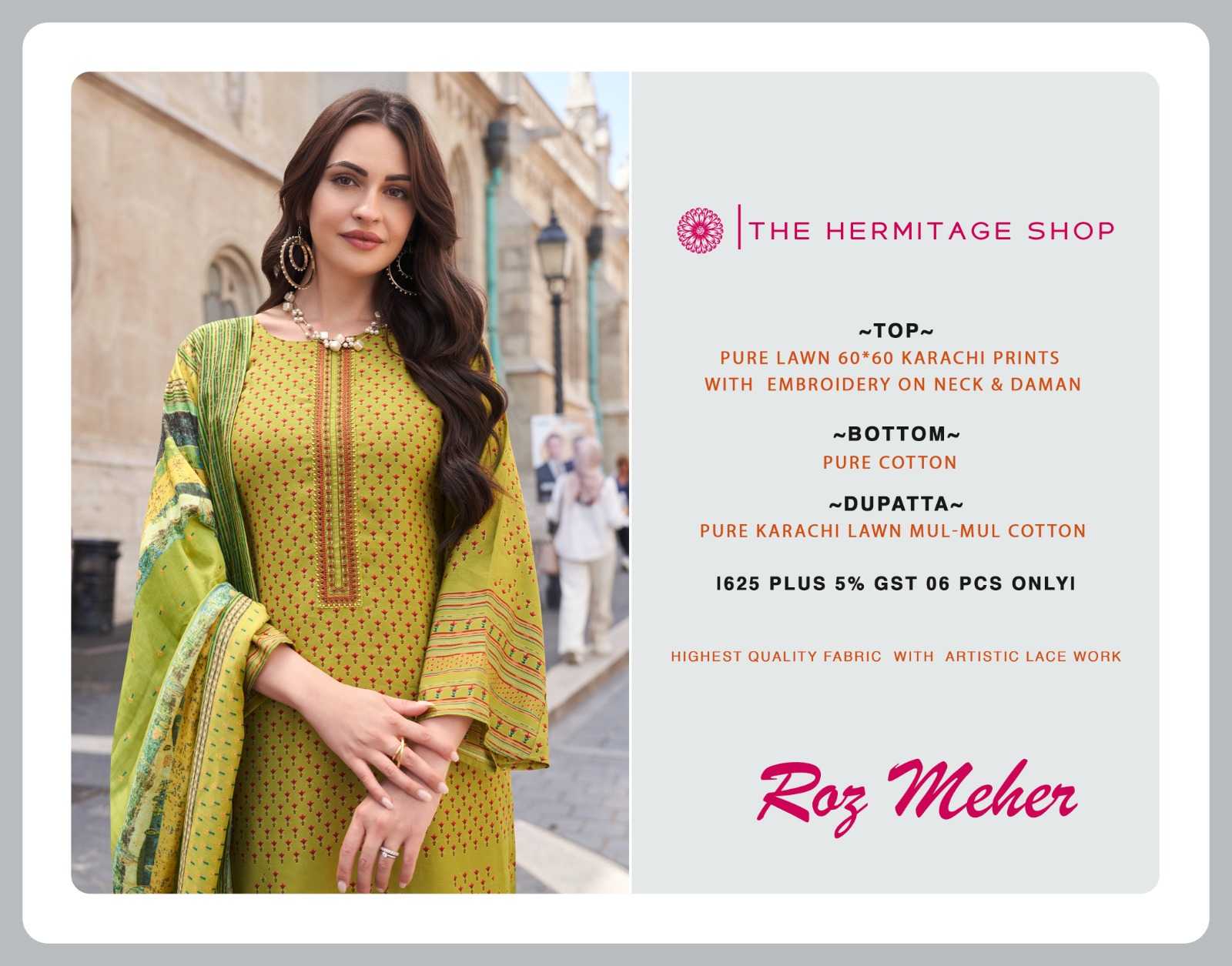 the hermitage roz meher most beautiful karachi prints pakistani dress material