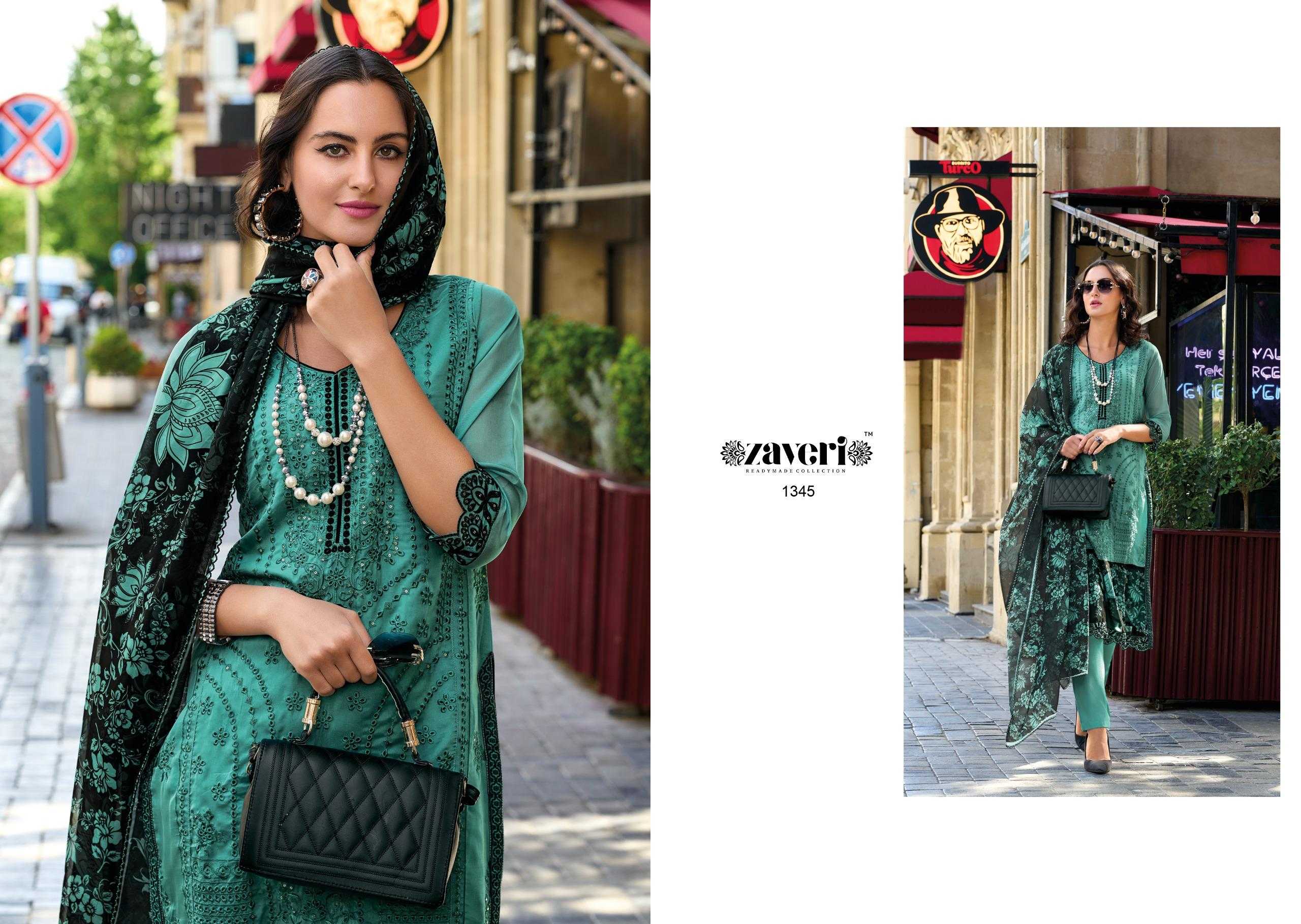 scarlet by zaveri organza modern pakistani amazing work readymade 3pcs dress