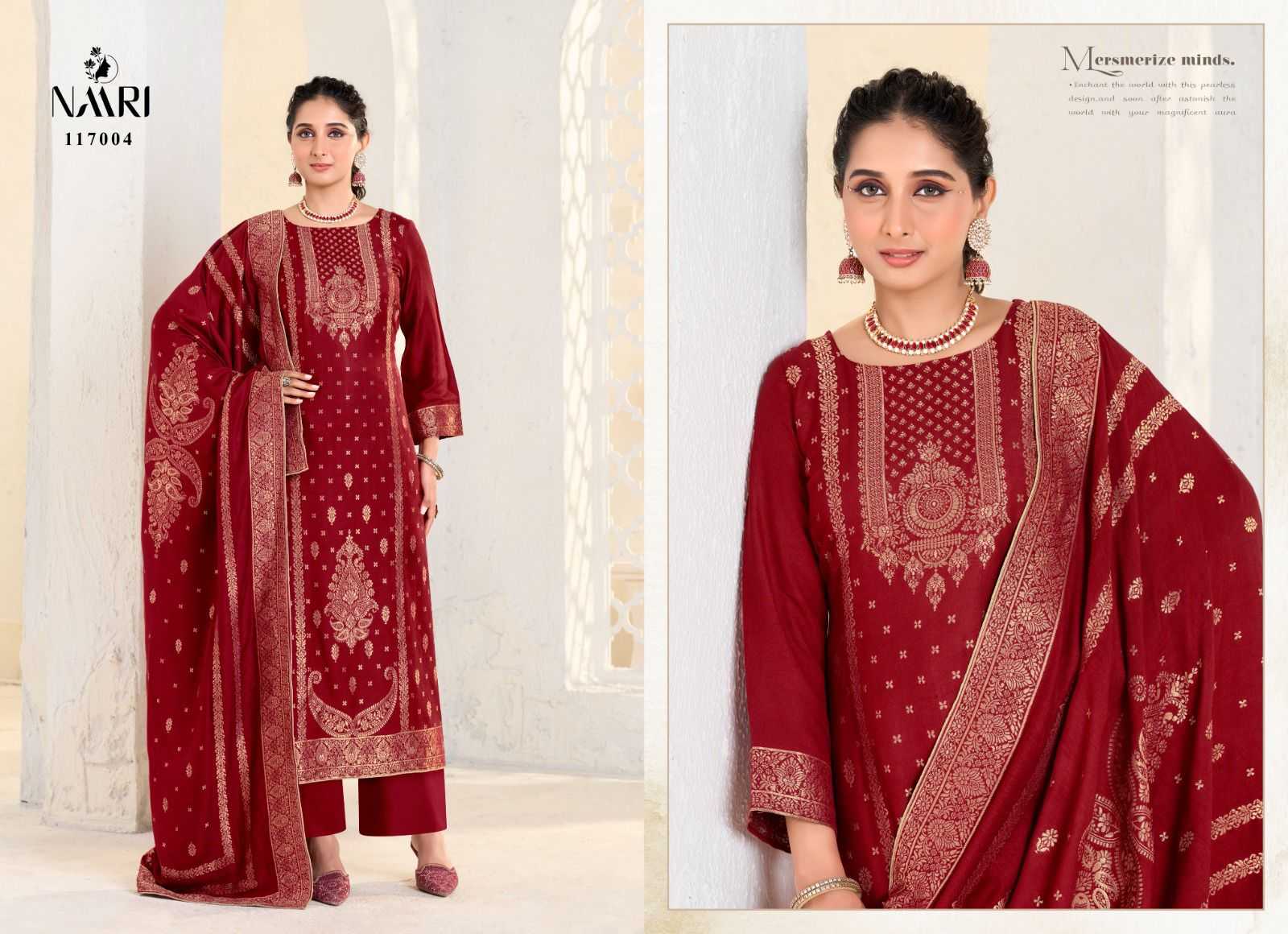 naari gulistan winter special viscose pashmina jacquard 3pcs dress