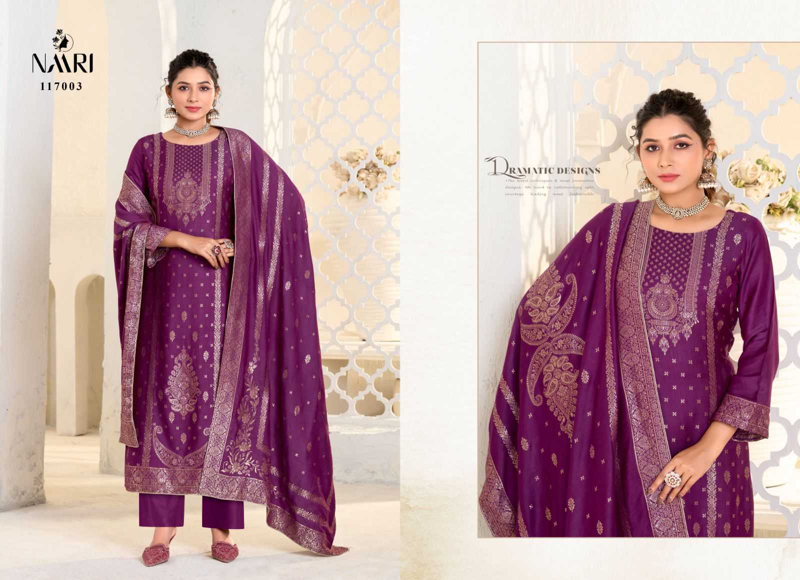 naari gulistan winter special viscose pashmina jacquard 3pcs dress
