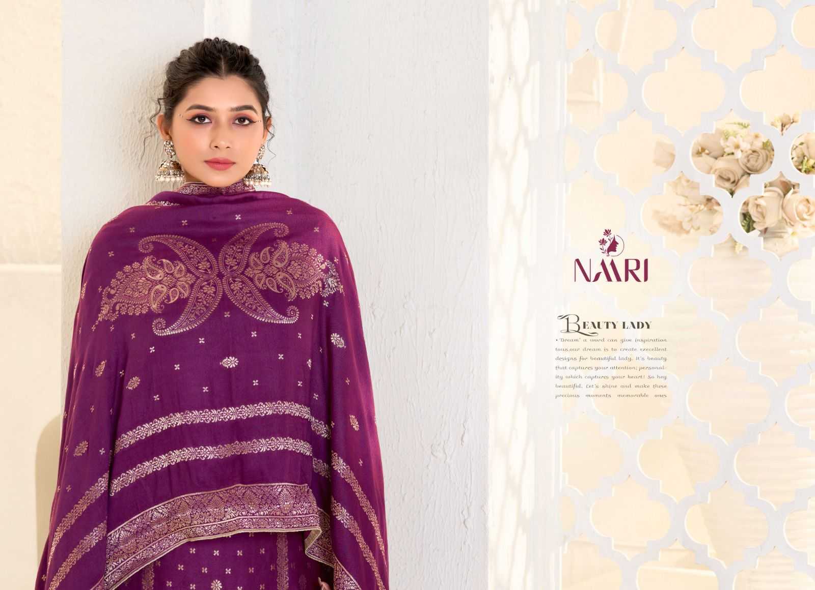 naari gulistan winter special viscose pashmina jacquard 3pcs dress