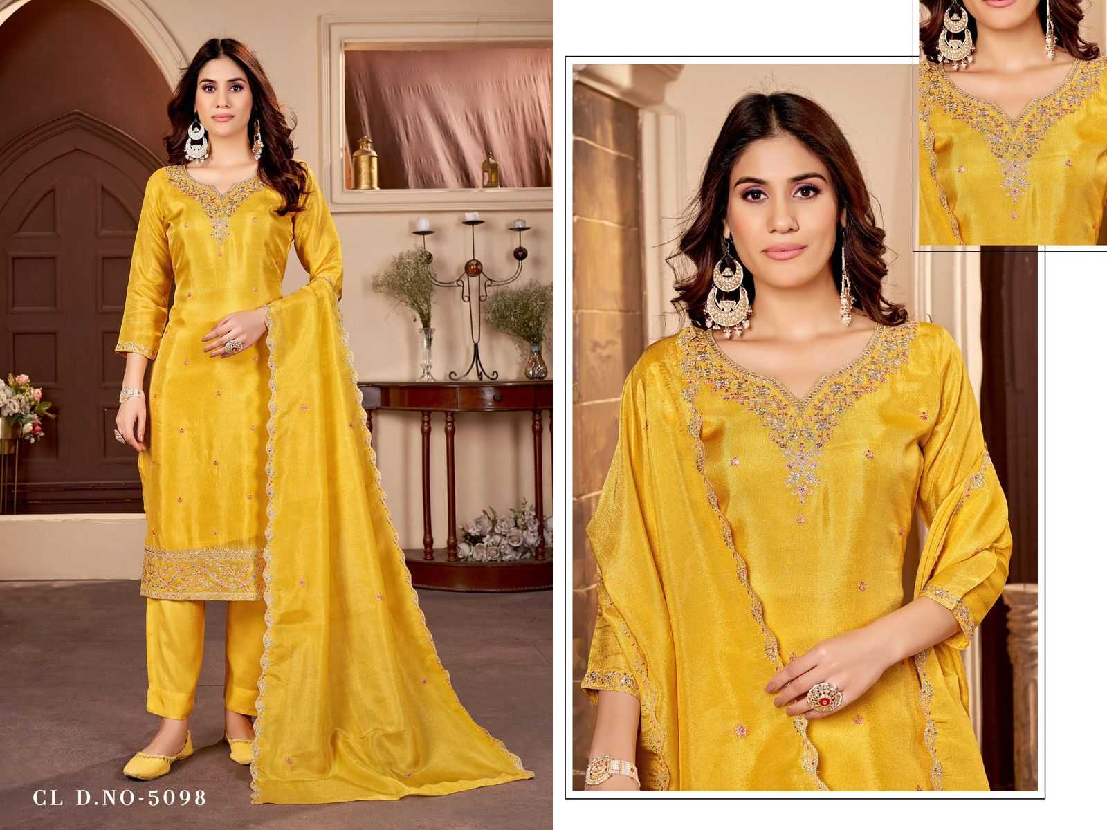colorx 5097-5099 & 5131 readymade simmer classic combo 3pcs dress