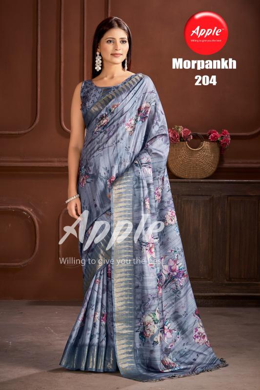 morpankh vol 2 by apple unique style print manipuri saree
