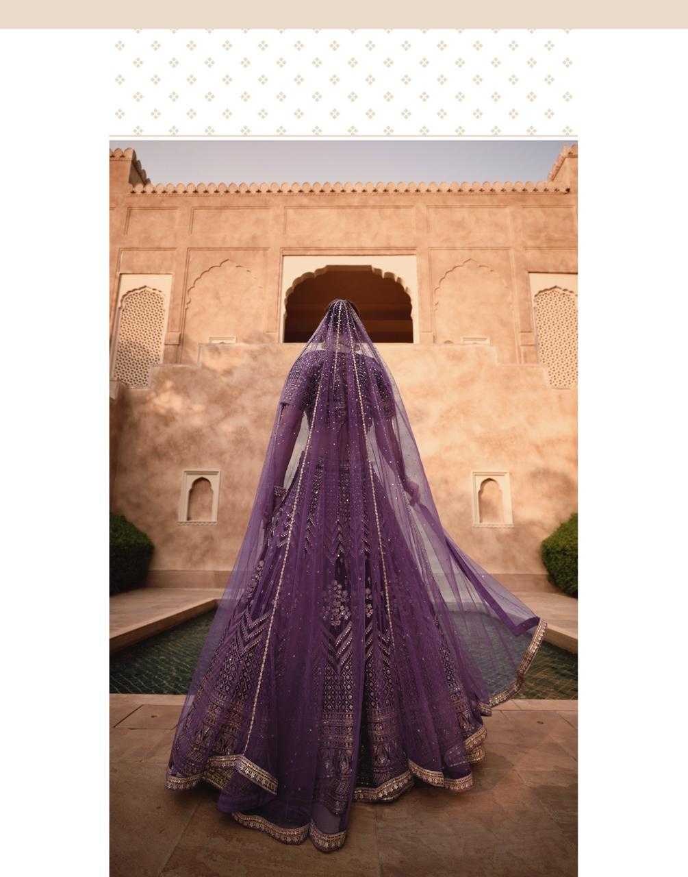sayuri designer heritage bridal nx fullstitch viscose velvet silk wedding chaniya choli