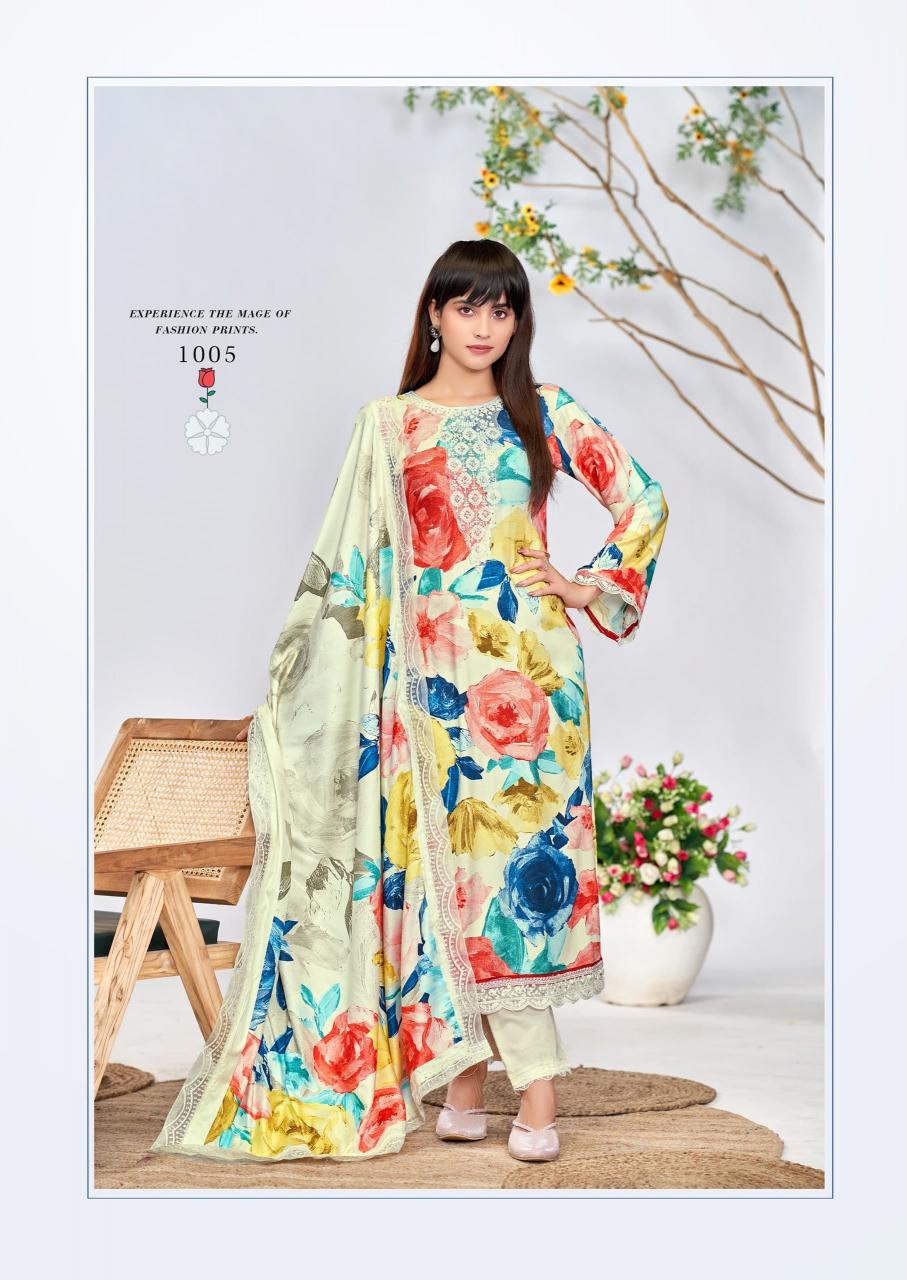 the hermitage kashmiri garden embroidery unique print salwar kameez