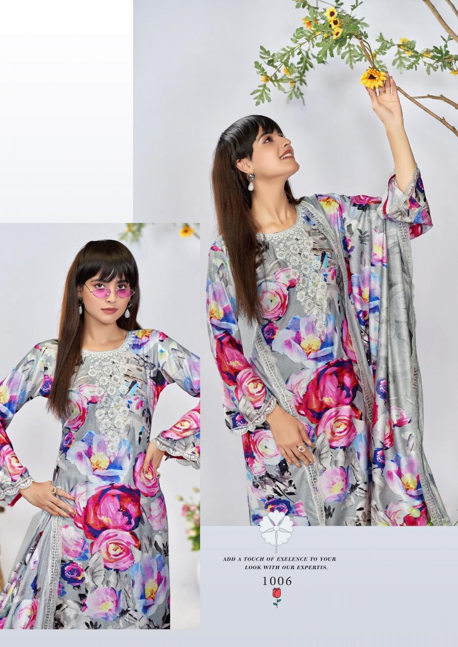 the hermitage kashmiri garden embroidery unique print salwar kameez