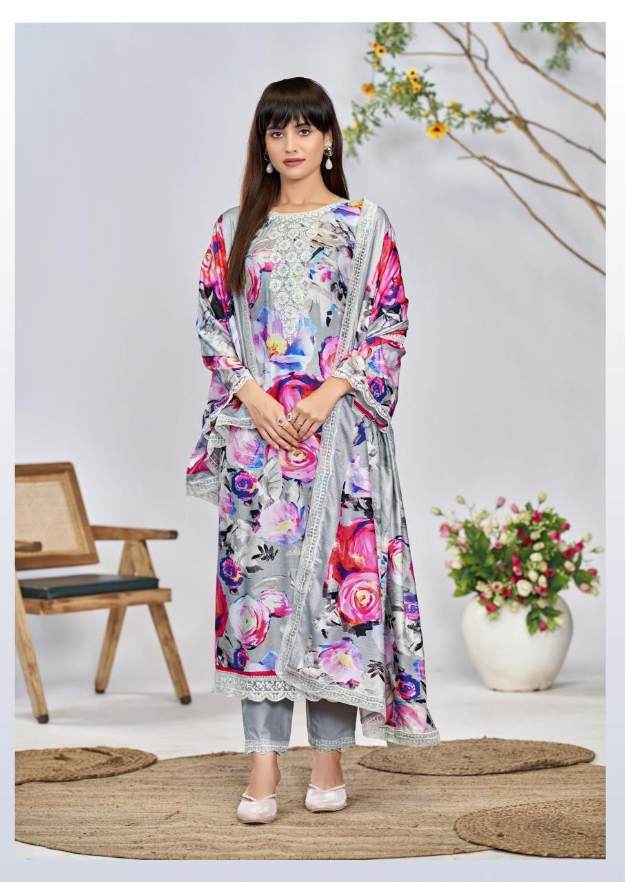 the hermitage kashmiri garden embroidery unique print salwar kameez