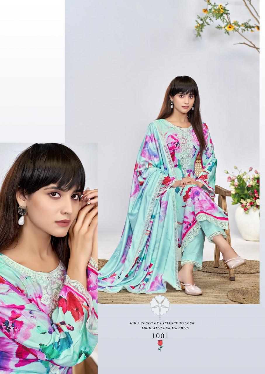 the hermitage kashmiri garden embroidery unique print salwar kameez