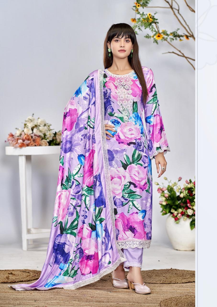 the hermitage kashmiri garden embroidery unique print salwar kameez