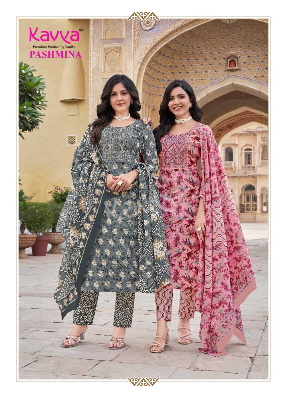 pashmina vol 11 by kavya fullstitch cotton 3pcs salwar suits collection