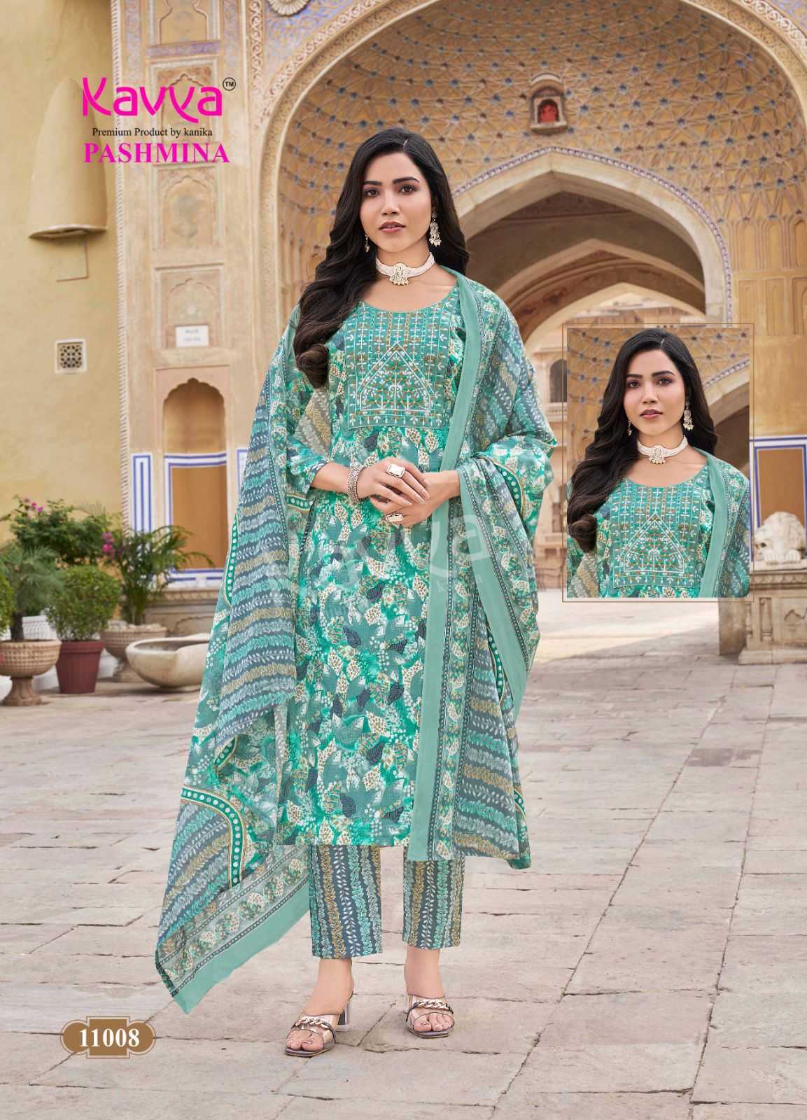 pashmina vol 11 by kavya fullstitch cotton 3pcs salwar suits collection