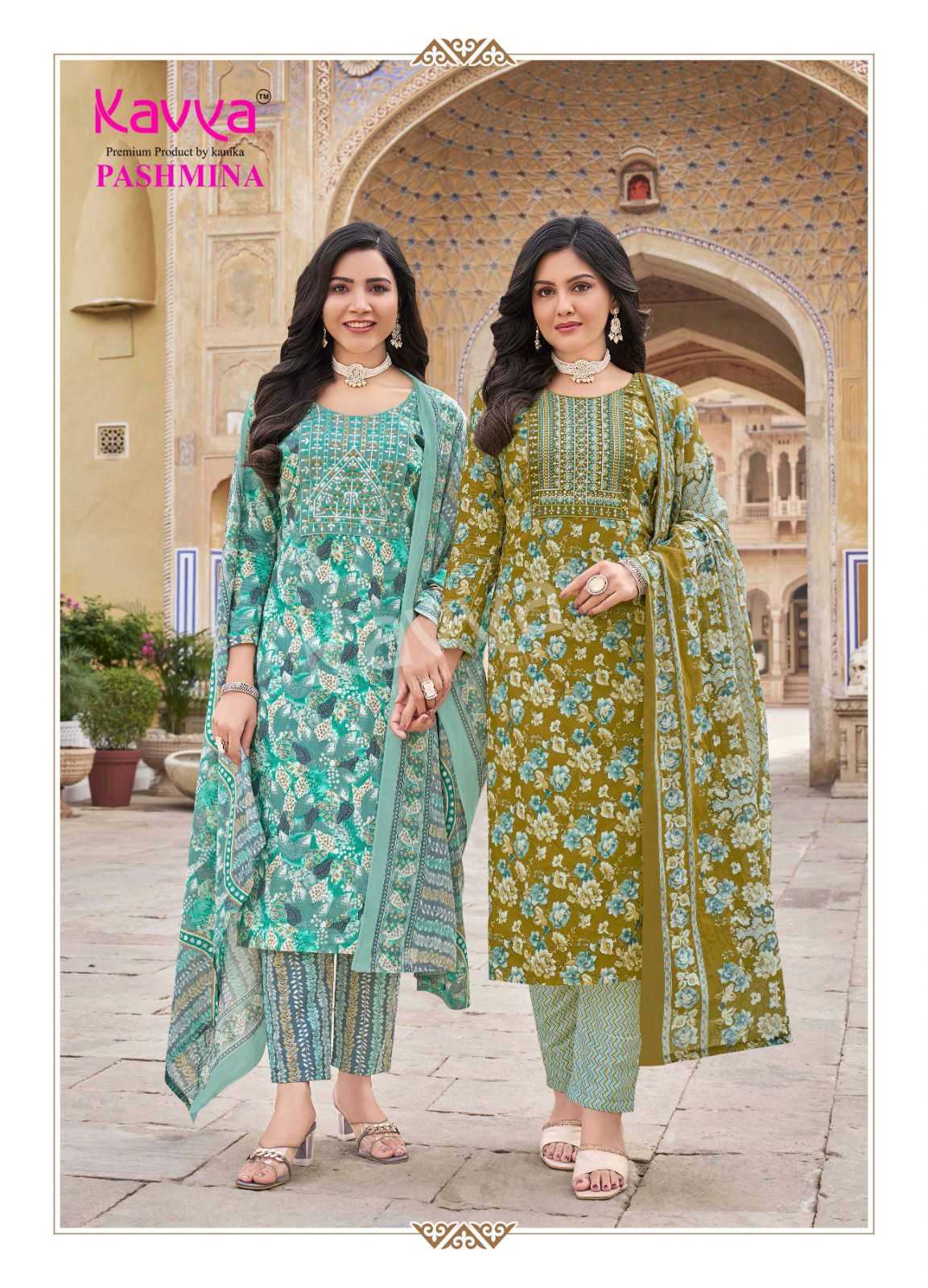 pashmina vol 11 by kavya fullstitch cotton 3pcs salwar suits collection