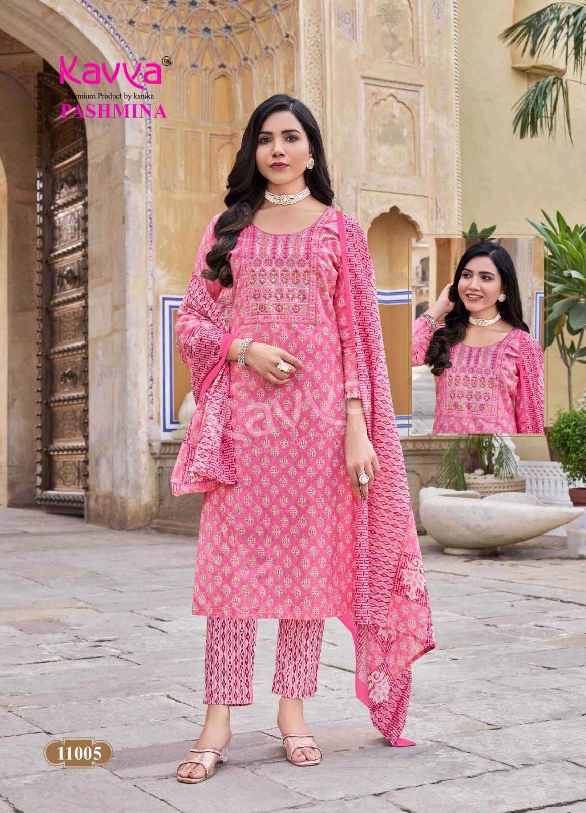 pashmina vol 11 by kavya fullstitch cotton 3pcs salwar suits collection