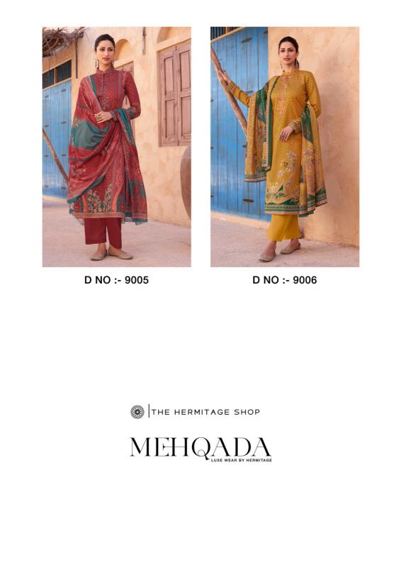 the hermitage mehqada fullstitch big size viscose lawn trendy suits
