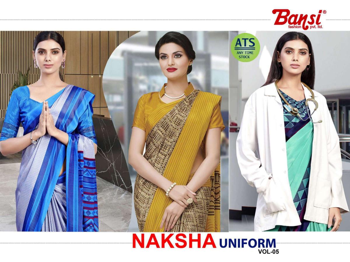 naksha by bansi turkey stylish look indian saree uniform