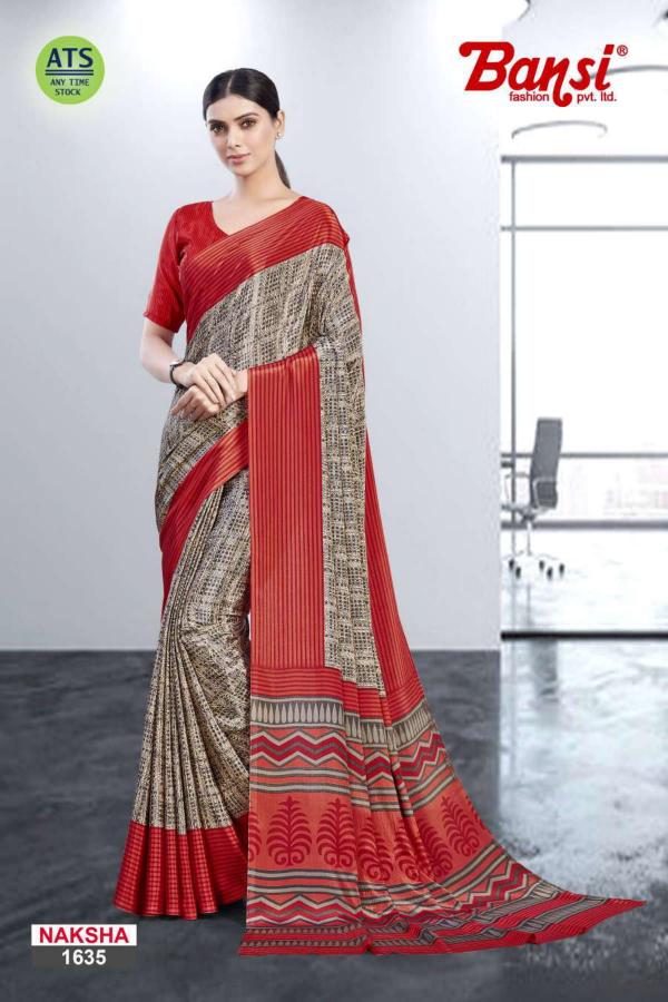 naksha by bansi turkey stylish look indian saree uniform
