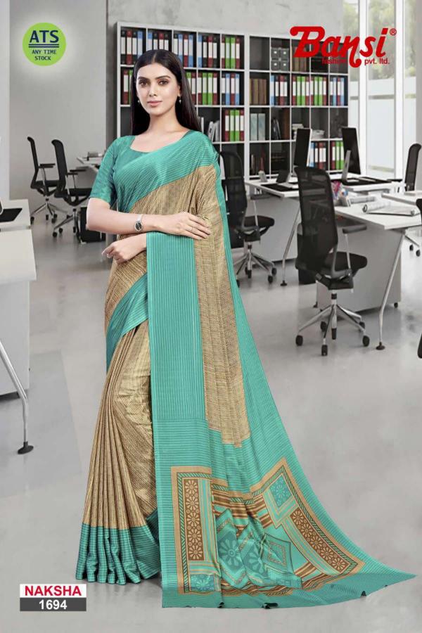 naksha by bansi turkey stylish look indian saree uniform