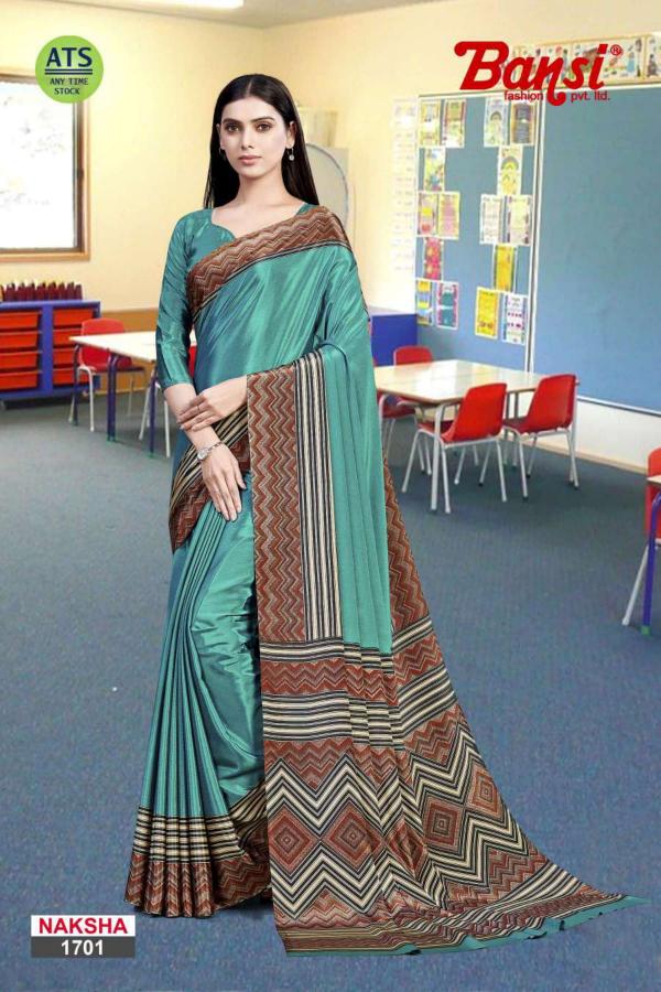 naksha by bansi turkey stylish look indian saree uniform