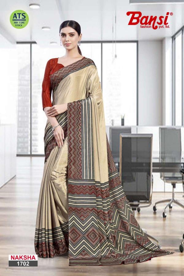 naksha by bansi turkey stylish look indian saree uniform