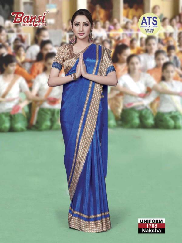 naksha by bansi turkey stylish look indian saree uniform