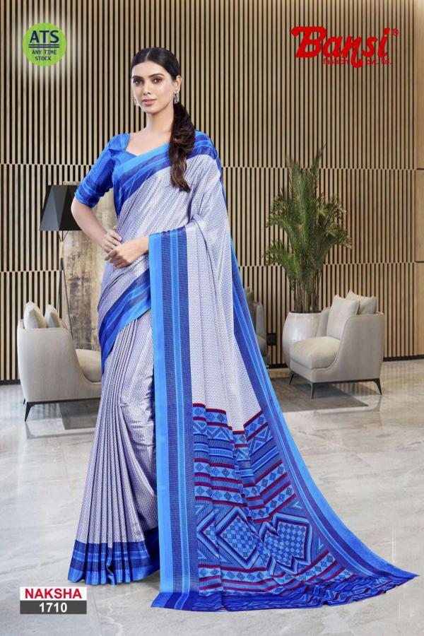 naksha by bansi turkey stylish look indian saree uniform