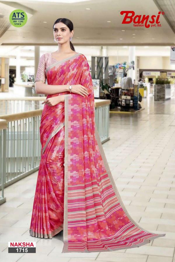naksha by bansi turkey stylish look indian saree uniform