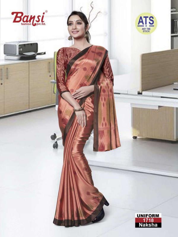 naksha by bansi turkey stylish look indian saree uniform