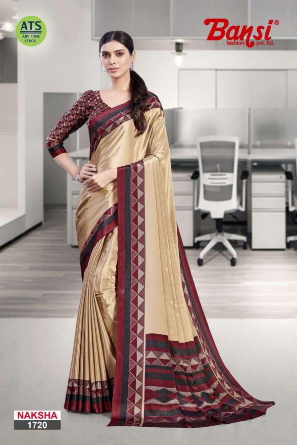 naksha by bansi turkey stylish look indian saree uniform