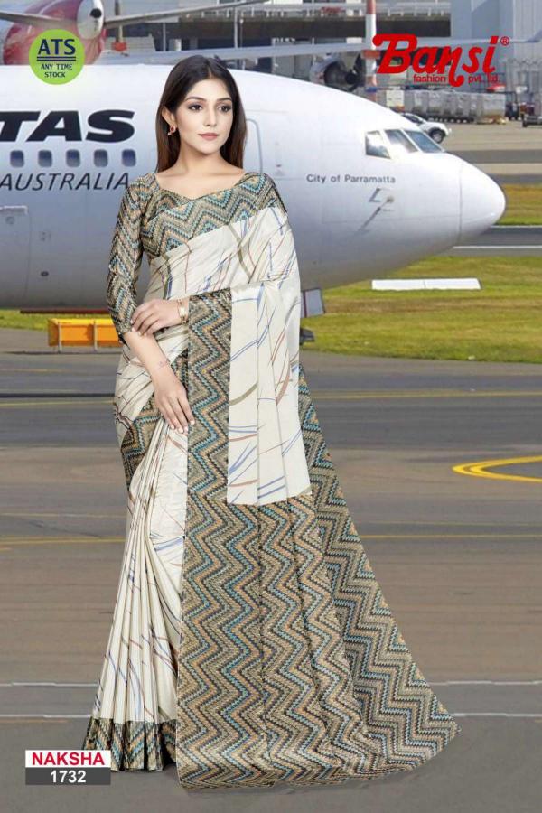 naksha by bansi turkey stylish look indian saree uniform