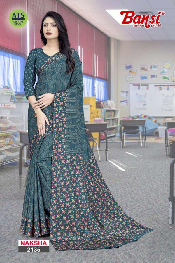 naksha by bansi turkey stylish look indian saree uniform